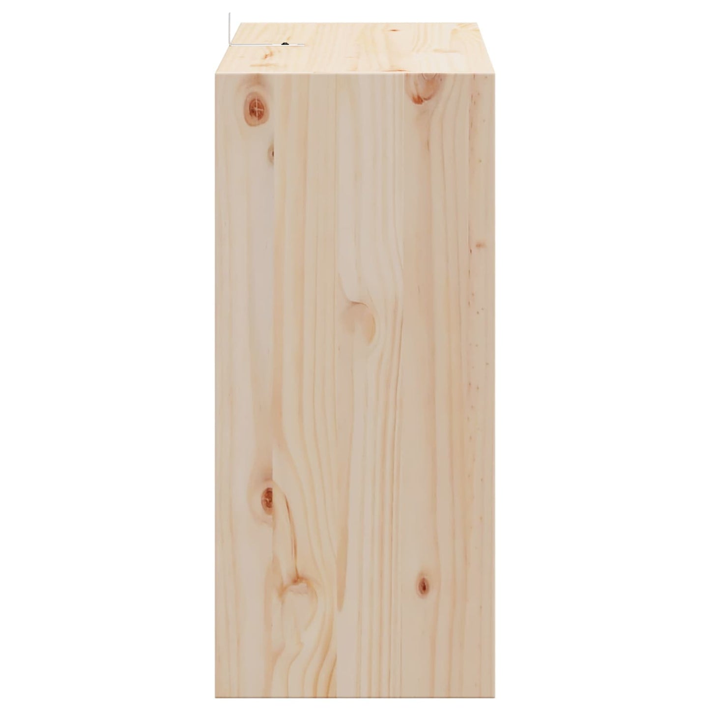 vidaXL Wine Rack 2 pcs Natural 56 x 25 x 56 cm Solid Pine Wood