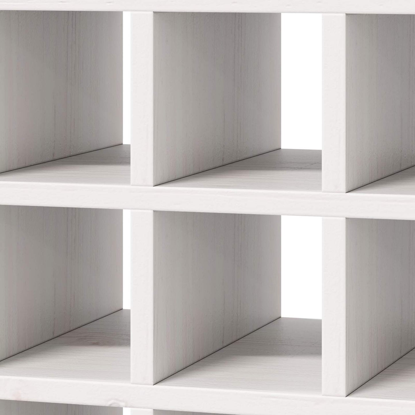vidaXL Wine Rack 2 pcs White 56 x 25 x 56 cm Solid Pine Wood