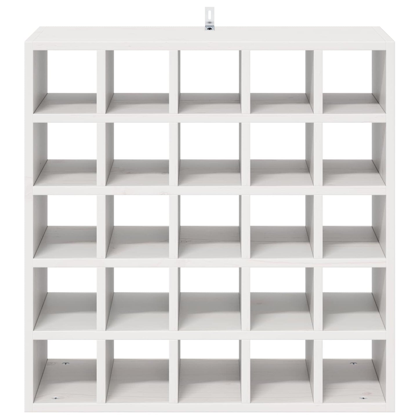 vidaXL Wine Rack 2 pcs White 56 x 25 x 56 cm Solid Pine Wood