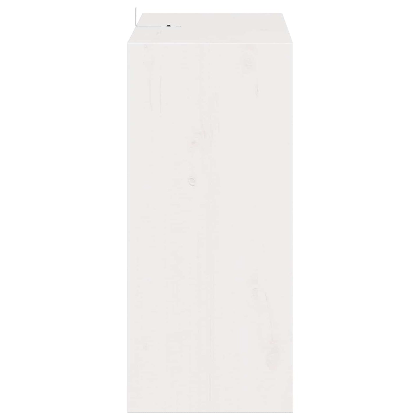 vidaXL Wine Rack 2 pcs White 56 x 25 x 56 cm Solid Pine Wood
