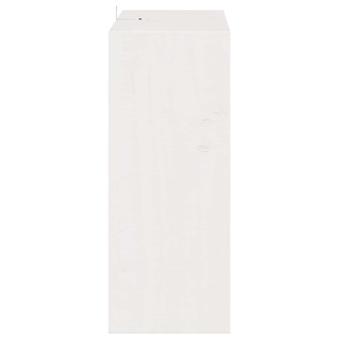 vidaXL Wine Rack 2 pcs White 62 x 25 x 62 cm Solid Pine Wood