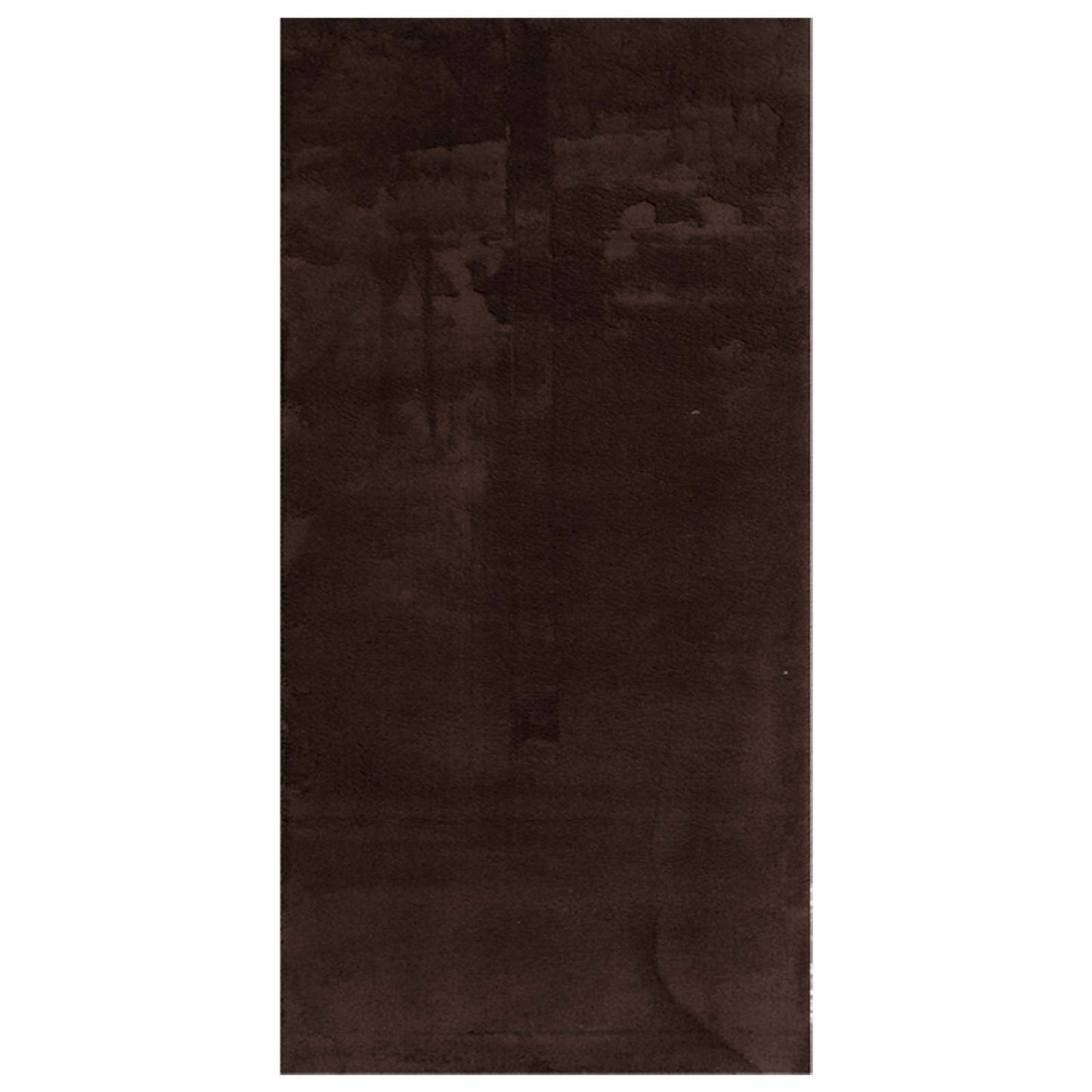 vidaXL Medium Pile Soft and Washable Rug HUARTE Brown 200 x 100 cm