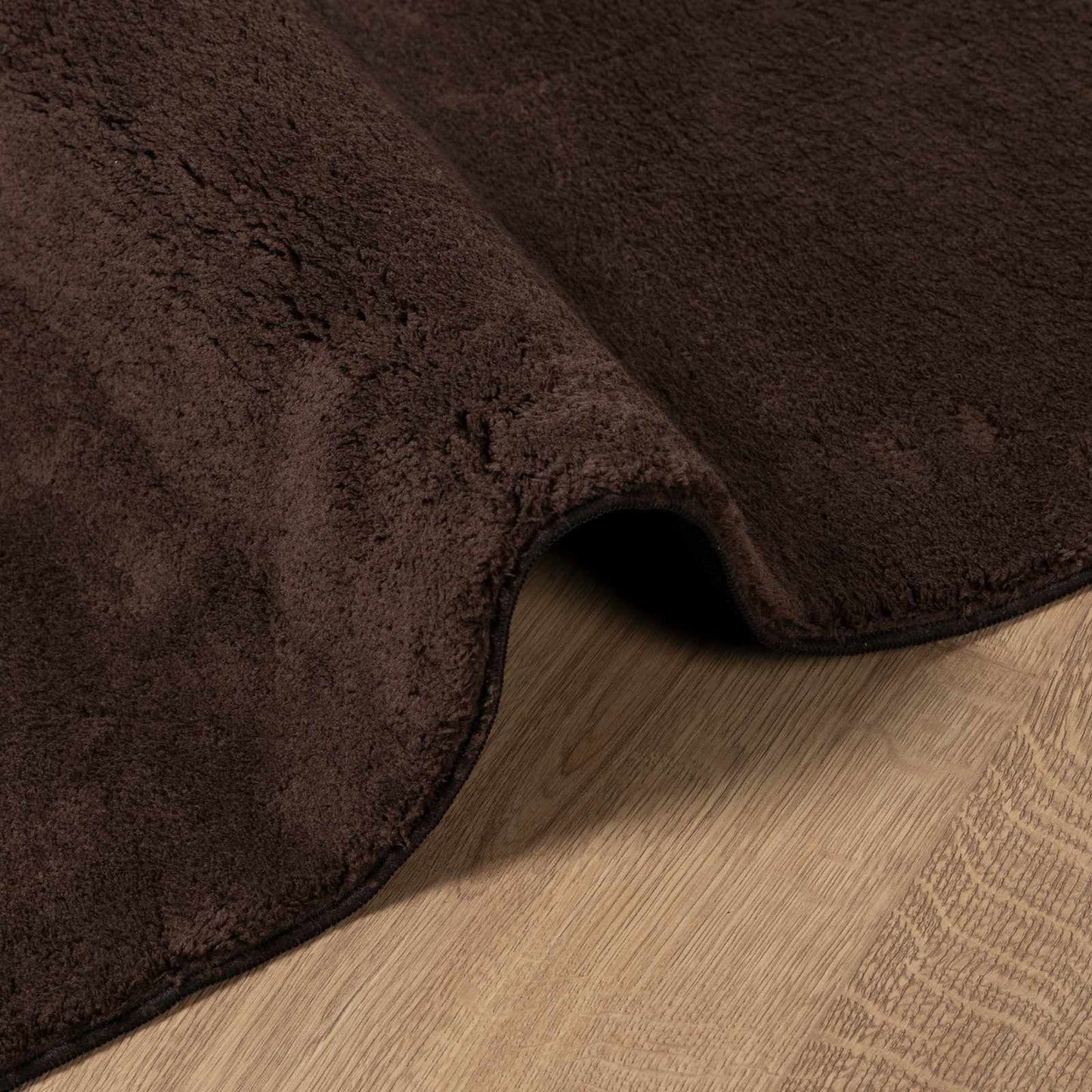 vidaXL Medium Pile Soft and Washable Rug HUARTE Brown 200 x 280 cm