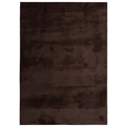vidaXL Medium Pile Soft and Washable Rug HUARTE Brown 340 x 240 cm