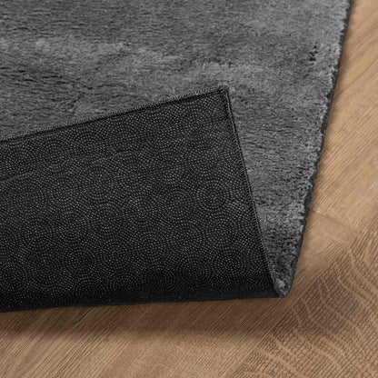 vidaXL Medium Pile Soft and Washable Rug HUARTE Anthracite 80 x 400 cm