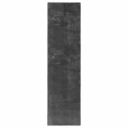 vidaXL Medium Pile Soft and Washable Rug HUARTE Anthracite 80 x 500 cm