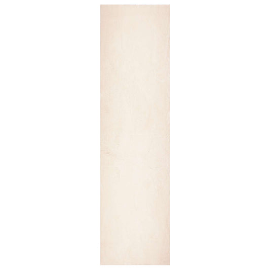 vidaXL Medium Pile Soft and Washable Rug HUARTE Beige 80 x 750 cm