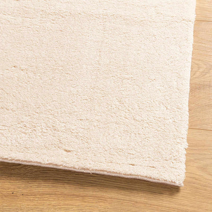 vidaXL Medium Pile Soft and Washable Rug HUARTE Beige 80 x 1000 cm