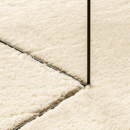 vidaXL Medium Pile Soft and Washable Rug HUARTE Cream 80 x 300 cm