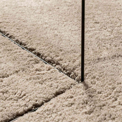 vidaXL Medium Pile Soft and Washable Rug HUARTE Sand 80 x 400 cm