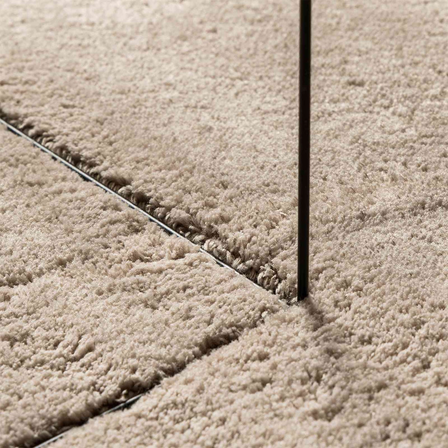 vidaXL Medium Pile Soft and Washable Rug HUARTE Sand 1000 x 80 cm
