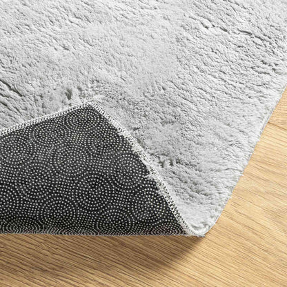 vidaXL Medium Pile Soft and Washable Rug HUARTE Grey 80 x 500 cm