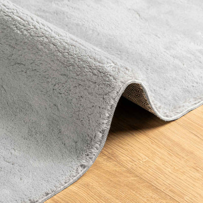 vidaXL Medium Pile Soft and Washable Rug HUARTE Grey 80 x 500 cm