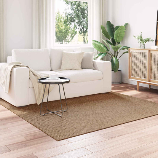 vidaXL Area Rugs Square AGIRA Natural 200 x 200 cm Polyester