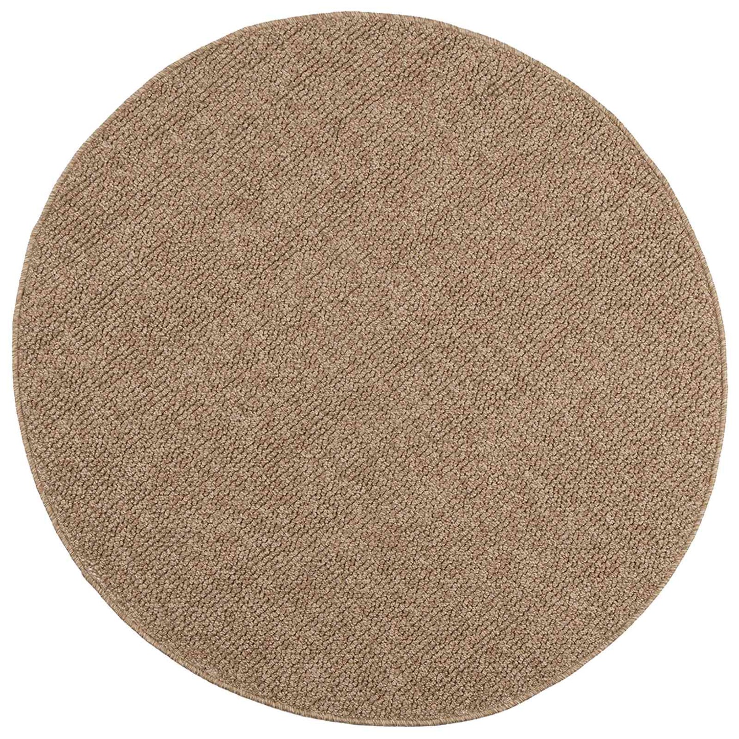 vidaXL Area Rugs Round AGIRA Natural Ø 160 CM Polyester