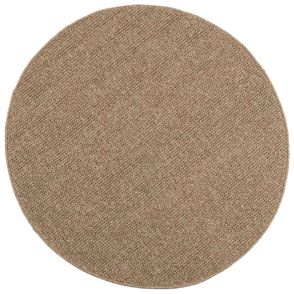 vidaXL Area Rugs Round AGIRA Natural Ø 160 CM Polyester