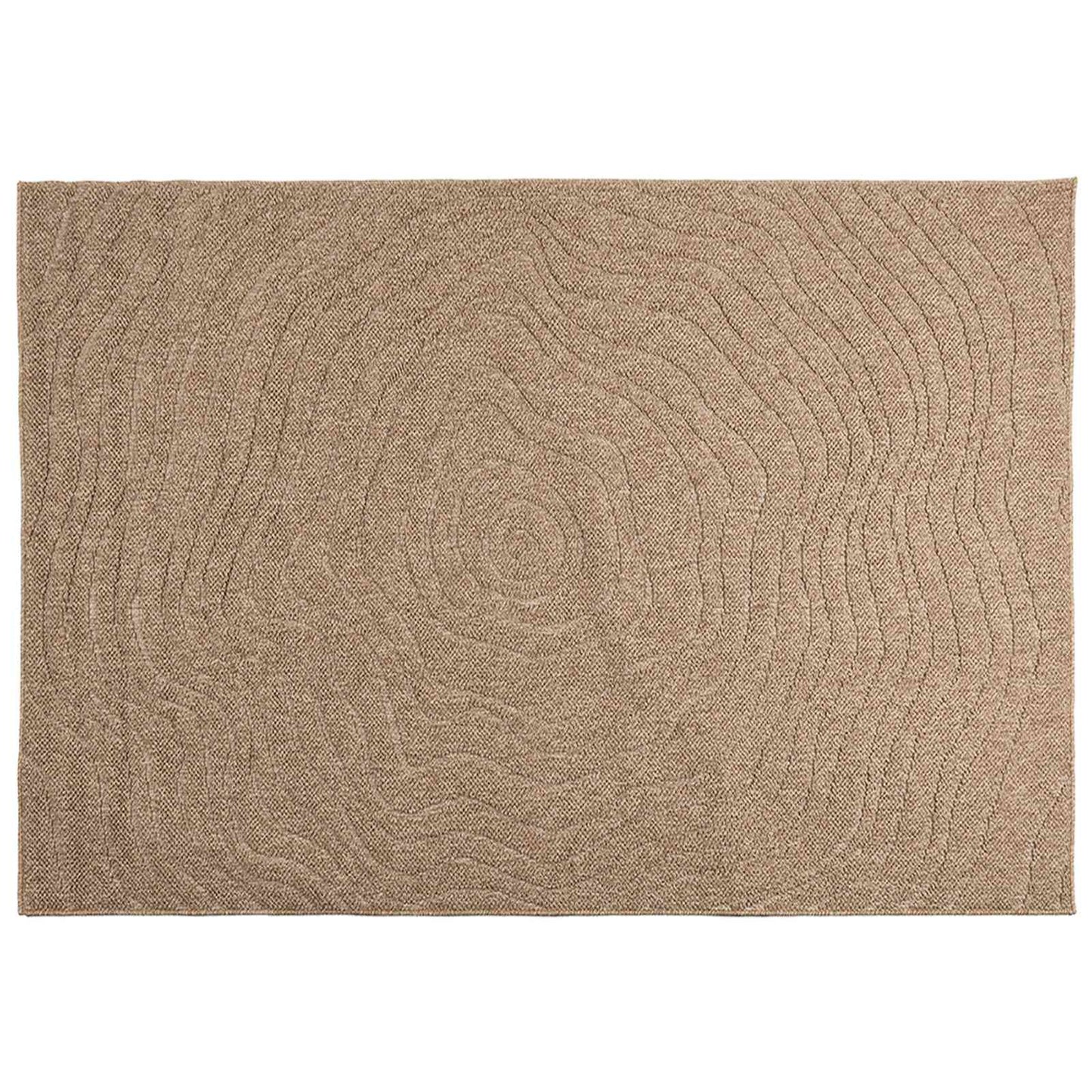 vidaXL Area Rugs Moire Rectangular AGIRA Natural 200 x 140 cm