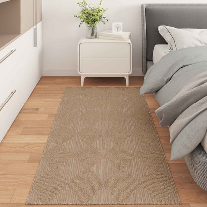 vidaXL Area Rugs Rectangular AGIRA Natural 150 x 80 cm Polyester