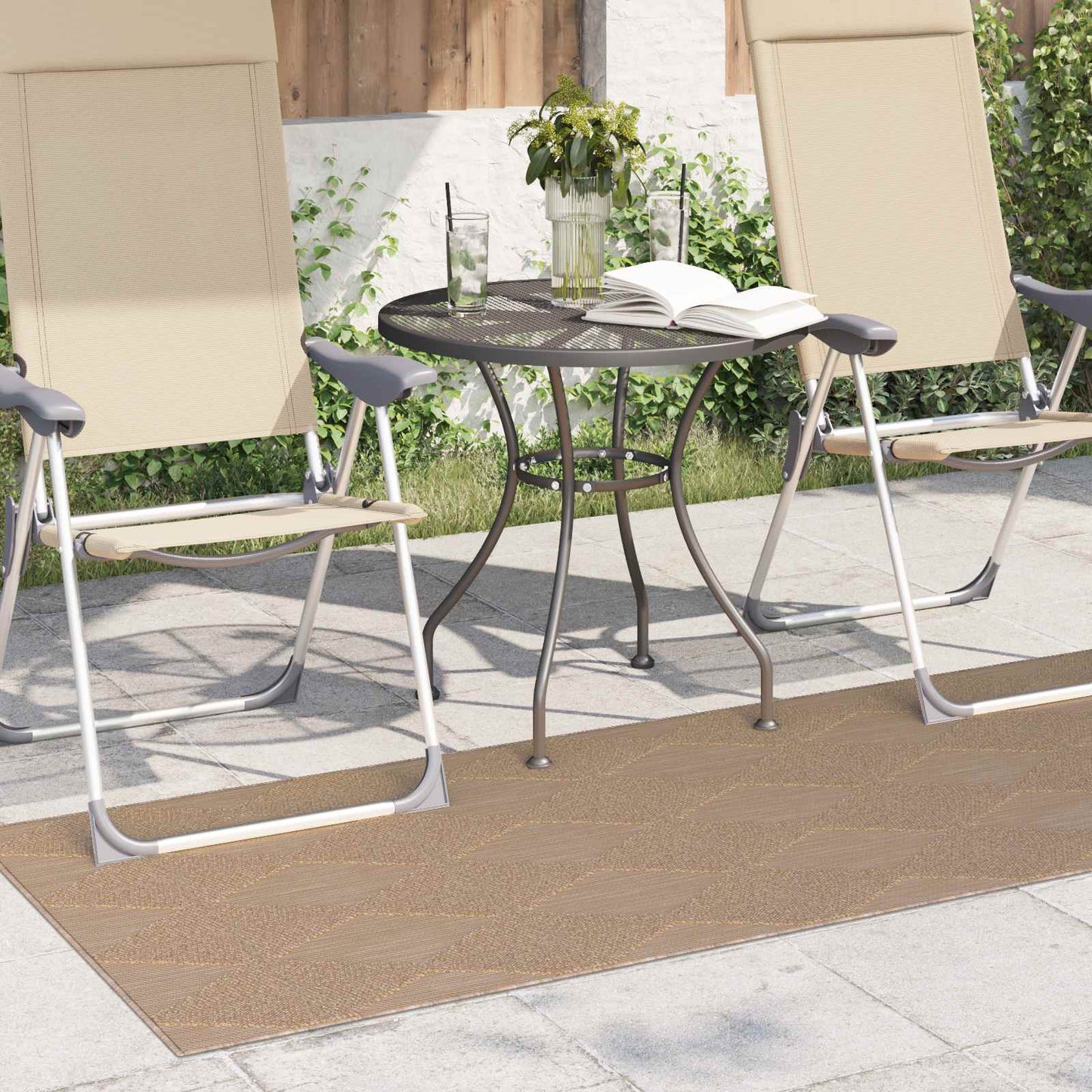vidaXL Area Rugs Rectangular AGIRA Natural 150 x 80 cm Polyester