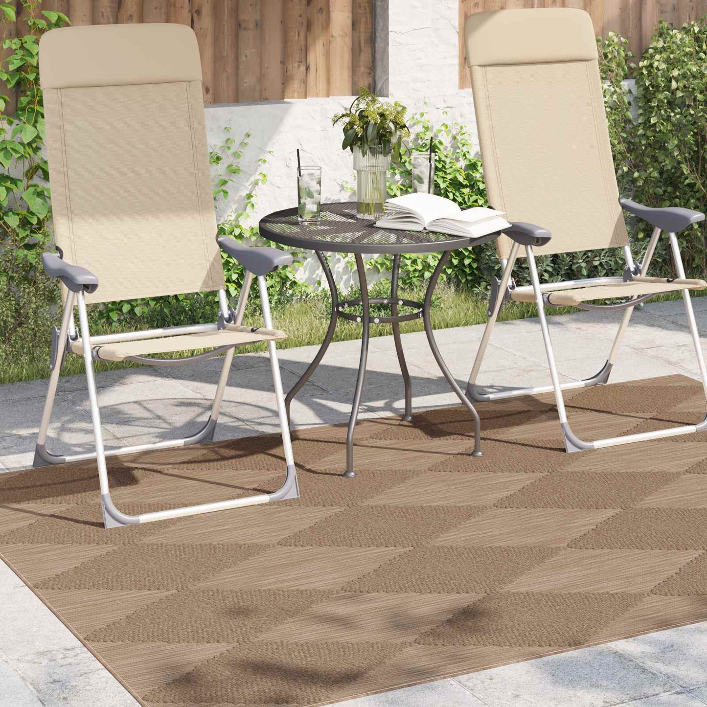 vidaXL Area Rugs Rectangular AGIRA Natural 170 x 120 cm Polyester