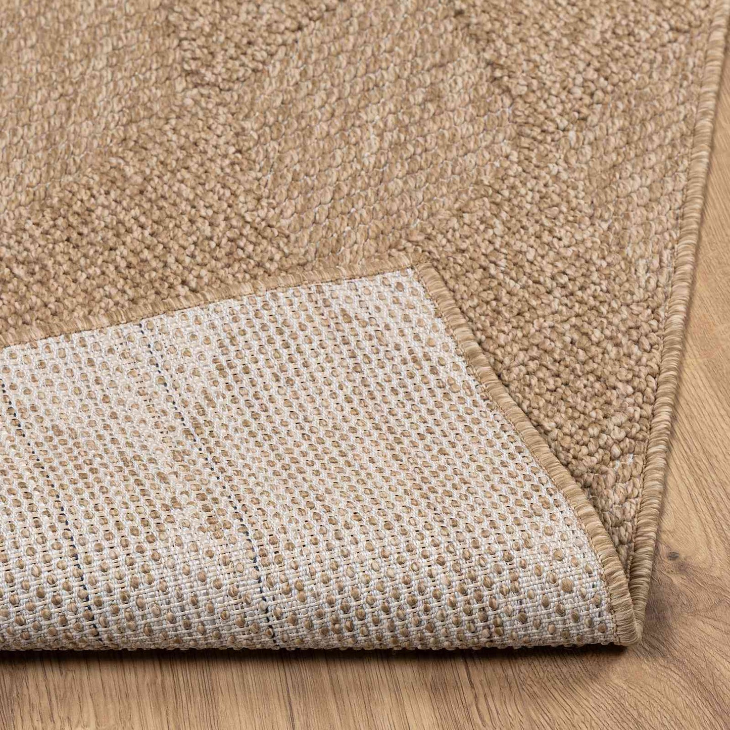vidaXL Area Rugs Square AGIRA Natural 200 x 200 cm Polyester
