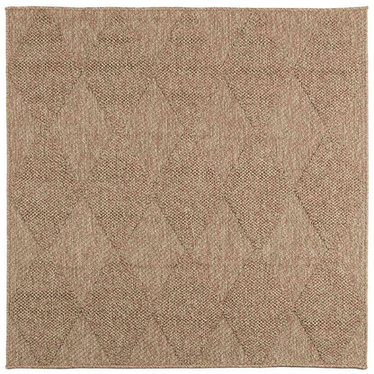 vidaXL Area Rugs Square AGIRA Natural 200 x 200 cm Polyester