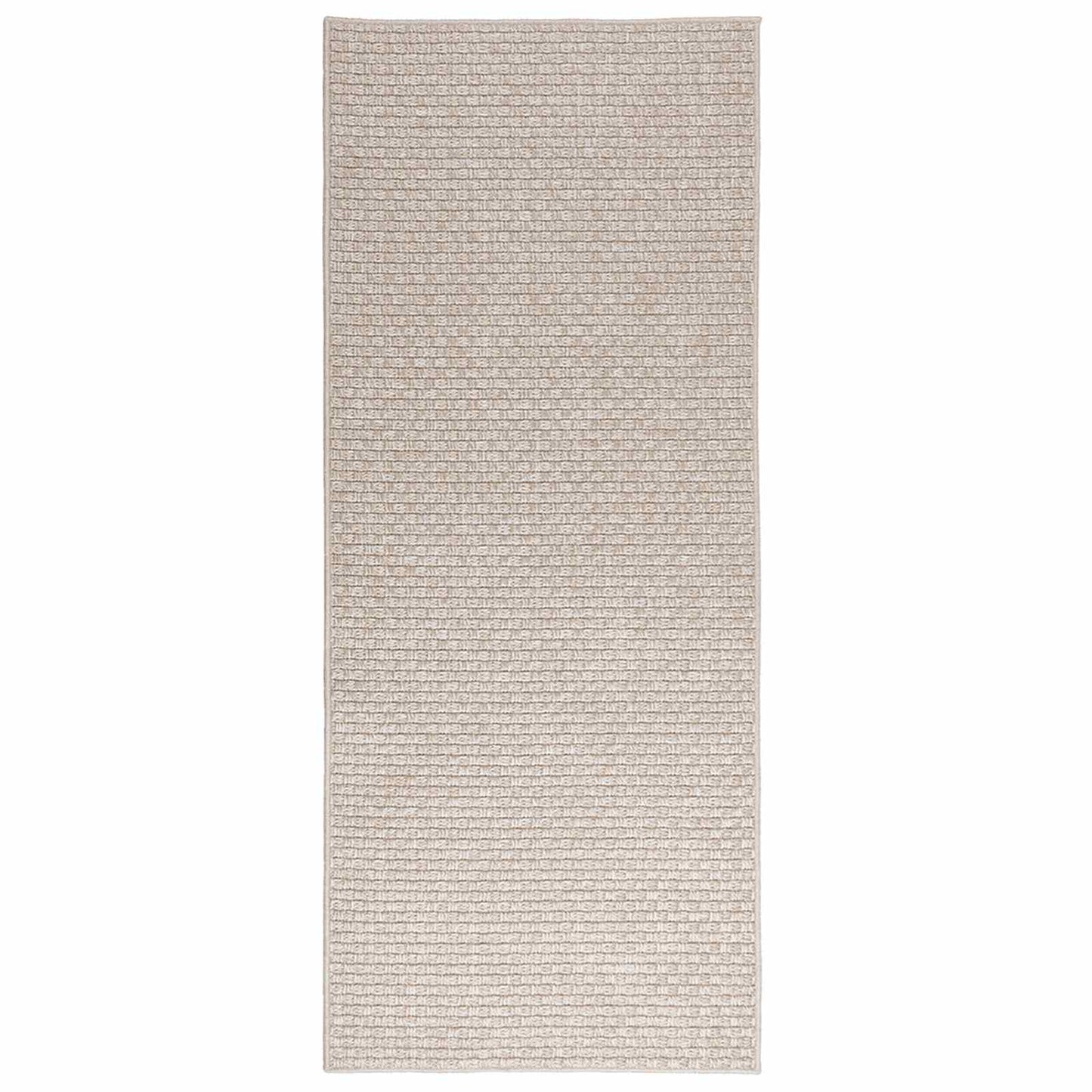 vidaXL Area Rugs Rectangular FARO Cream 200 x 80 cm Polyester