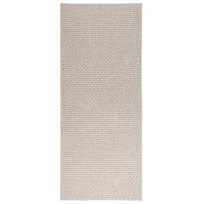 vidaXL Area Rugs Rectangular FARO Cream 200 x 80 cm Polyester