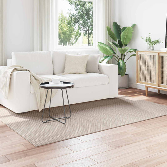 vidaXL Area Rugs Rectangular FARO Cream 200 x 140 cm Polyester