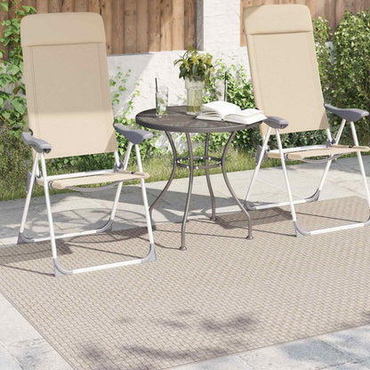 vidaXL Area Rugs Rectangular FARO Cream 230 x 160 cm Polyester