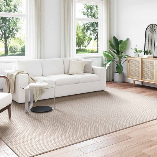 vidaXL Area Rugs Rectangular FARO Cream 280 x 200 cm Polyester