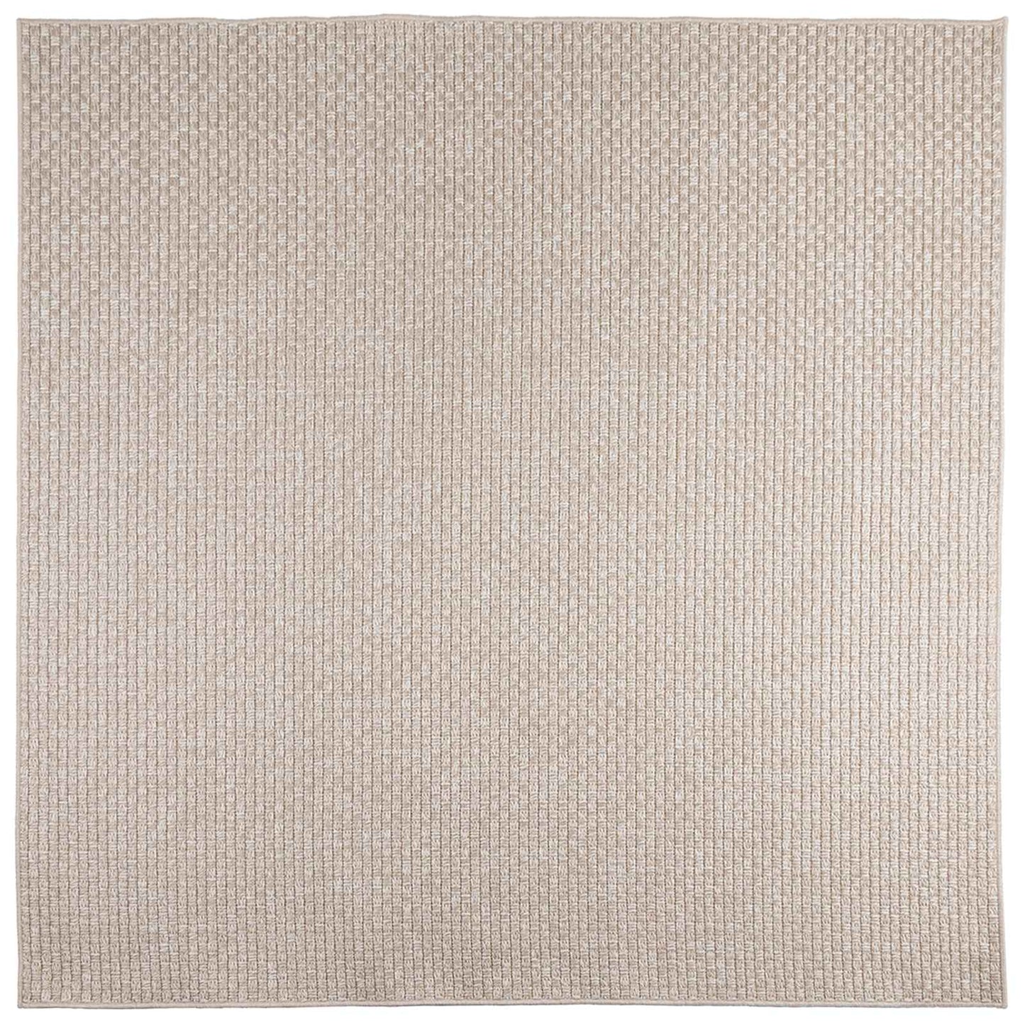 vidaXL Area Rugs Square FARO Cream 240 x 240 cm Polyester
