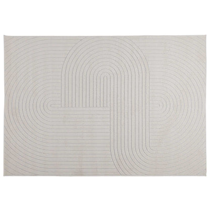 vidaXL Area Rugs Rectangular PALMERAS Cream 230 x 160 cm Polyester