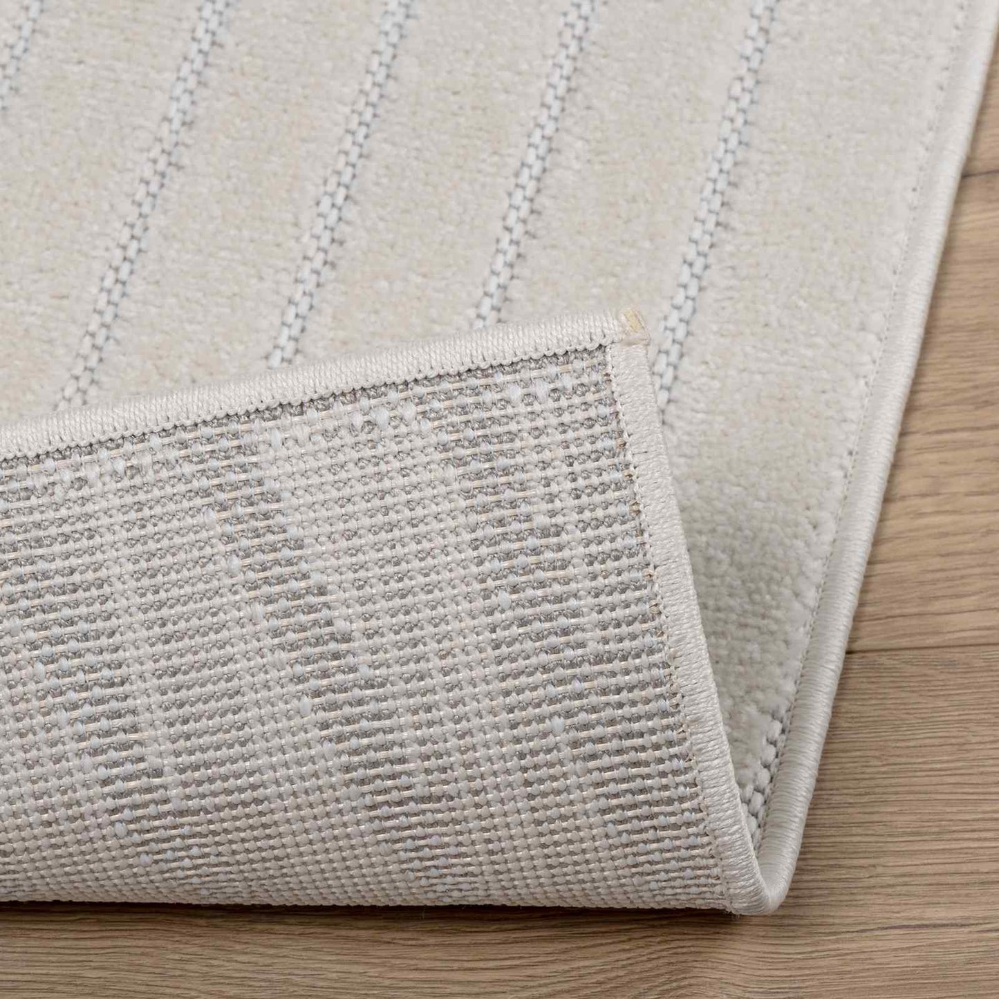 vidaXL Area Rugs Rectangular PALMERAS Cream 280 x 200 cm Polyester