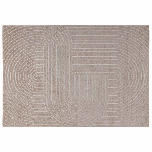 vidaXL Area Rugs Rectangular PALMERAS Beige 170 x 120 cm Polyester