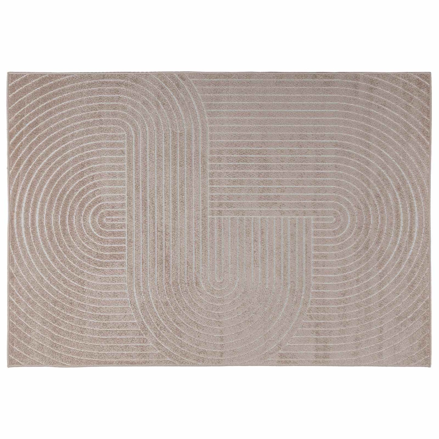 vidaXL Area Rugs Rectangular PALMERAS Beige 230 x 160 cm Polyester