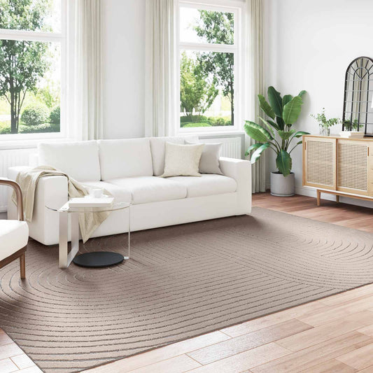 vidaXL Area Rugs Rectangular PALMERAS Beige 280 x 200 cm Polyester