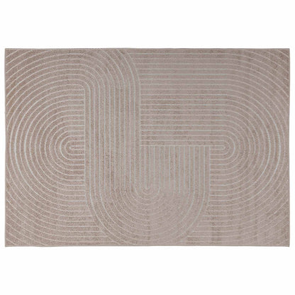 vidaXL Area Rugs Rectangular PALMERAS Beige 340 x 240 cm Polyester