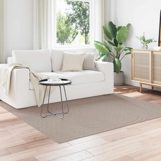 vidaXL Area Rugs Square PALMERAS Beige 200 x 200 cm Polyester