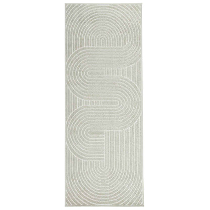 vidaXL Area Rugs Rectangular PALMERAS Green 80 x 200 cm Polyester