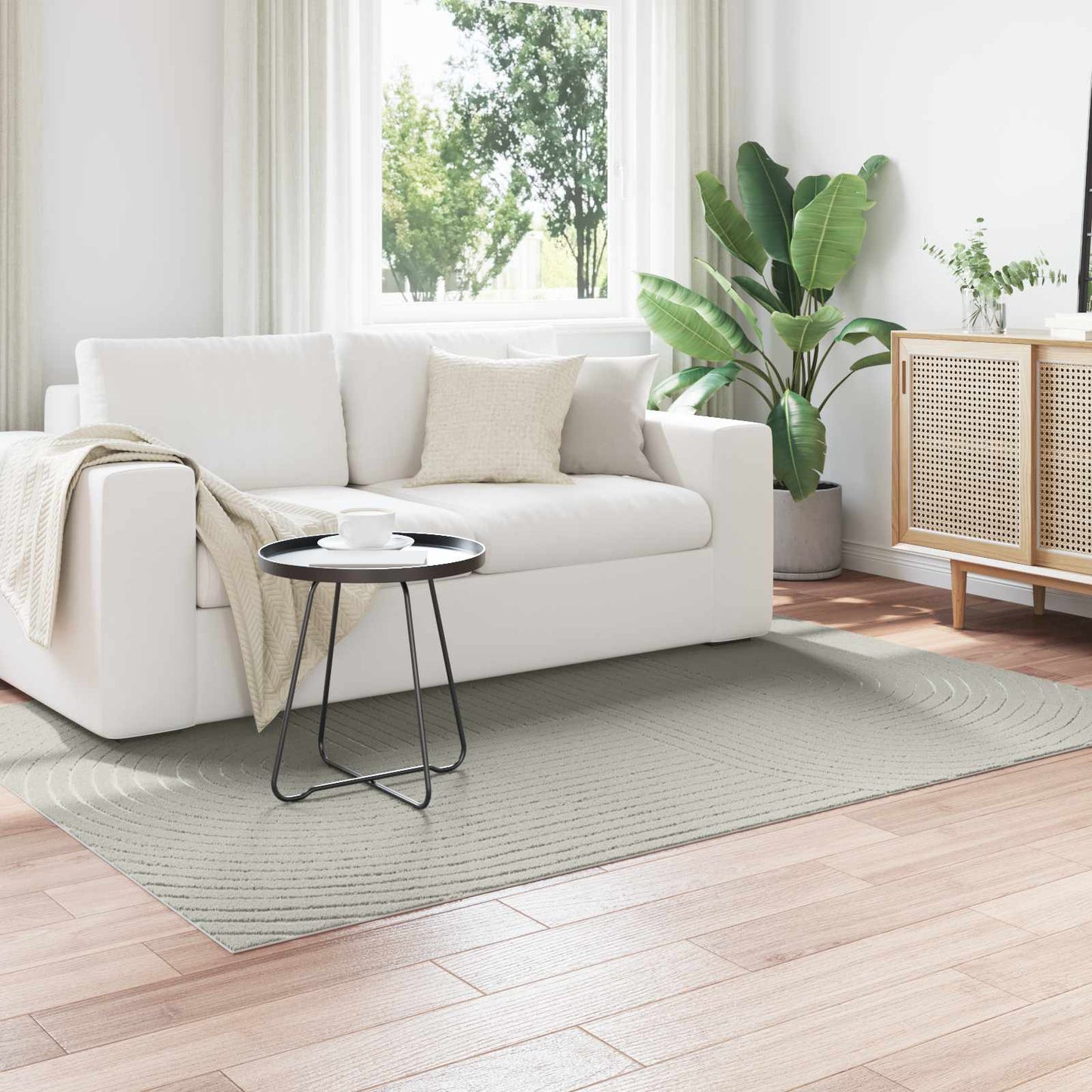 vidaXL Area Rugs Rectangular PALMERAS Green 160 x 230 cm Polyester