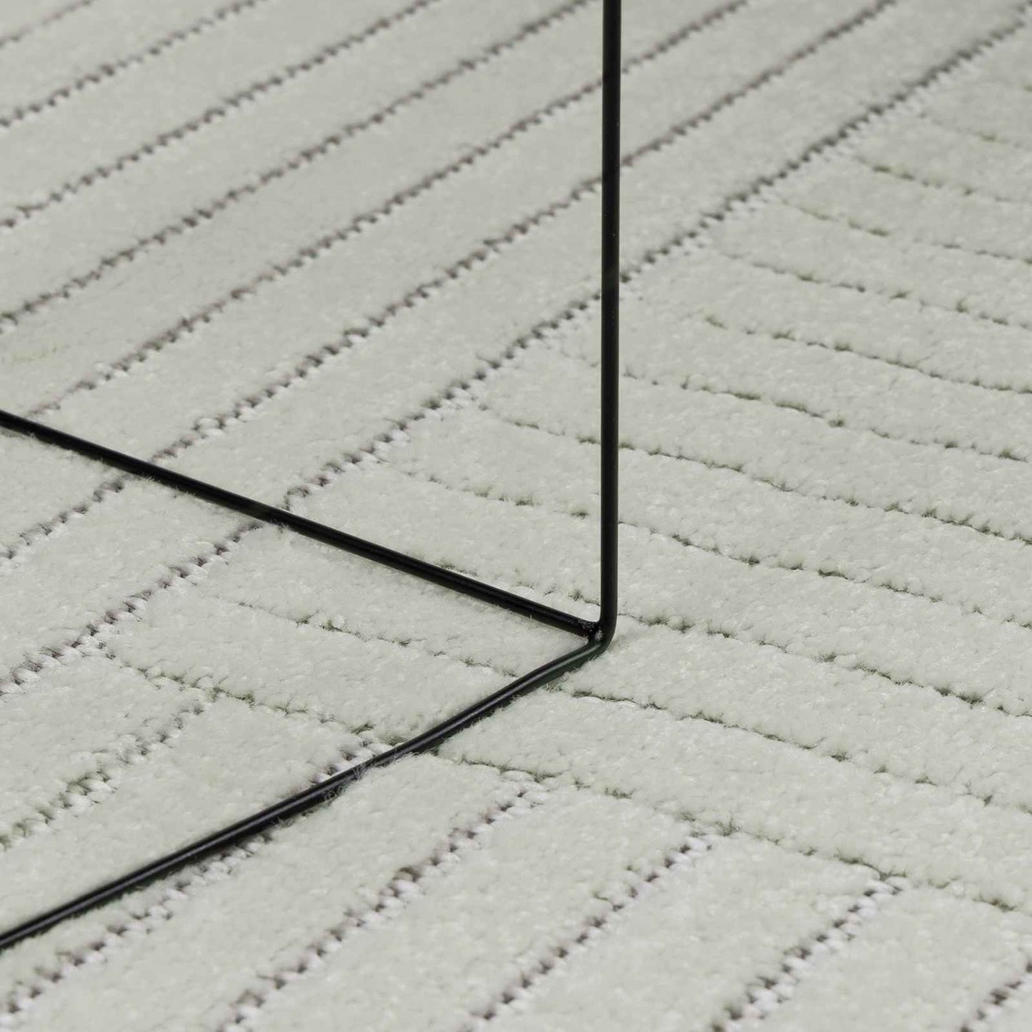vidaXL Area Rugs Square PALMERAS Green 200 x 200 cm Polyester