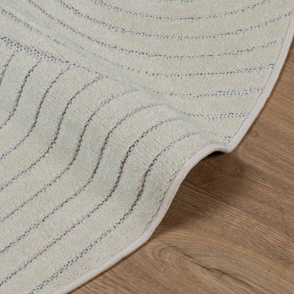 vidaXL Area Rugs Round PALMERAS Green Ø 120 CM Polyester