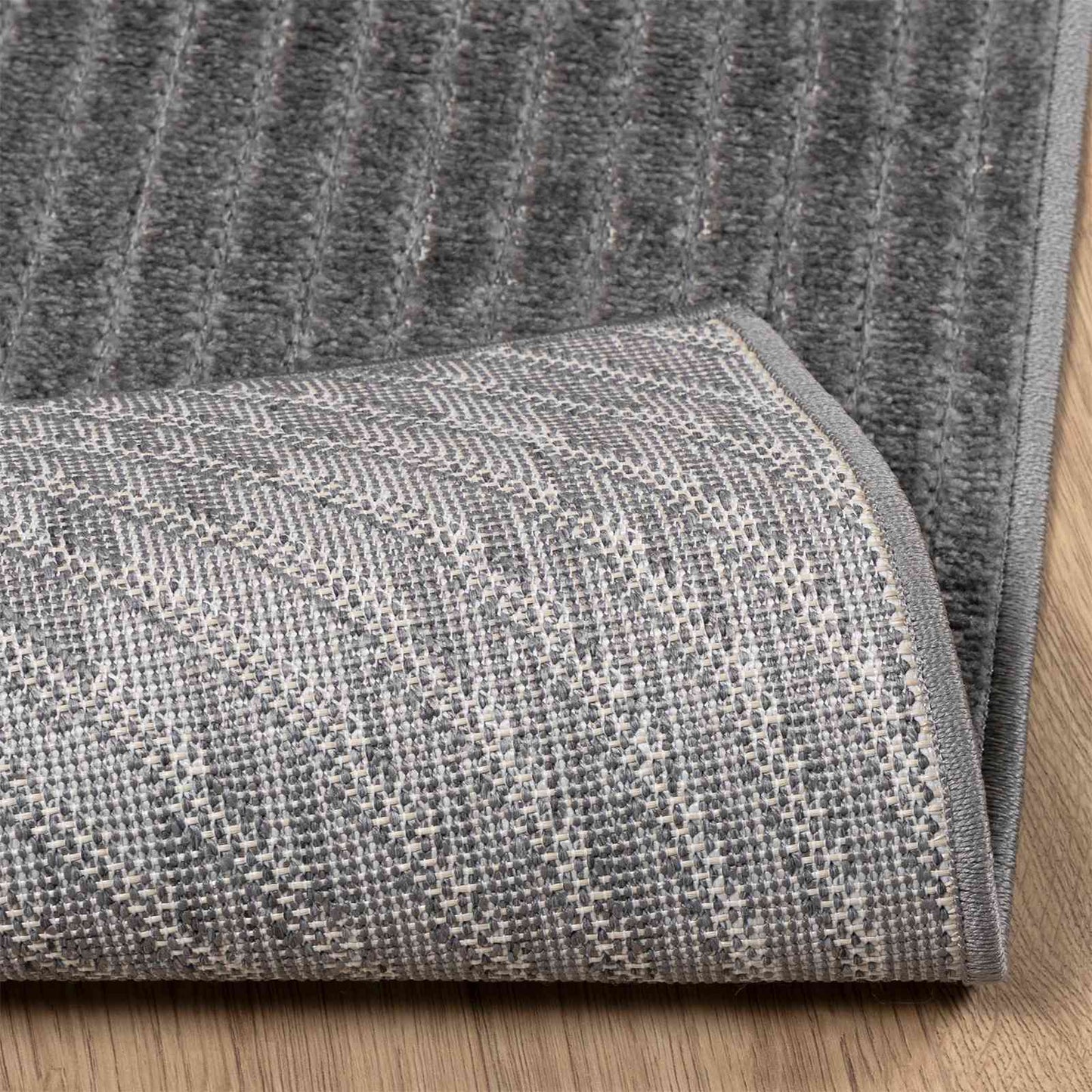 vidaXL Area Rugs Rectangular PALMERAS Anthracite 170 x 120 cm