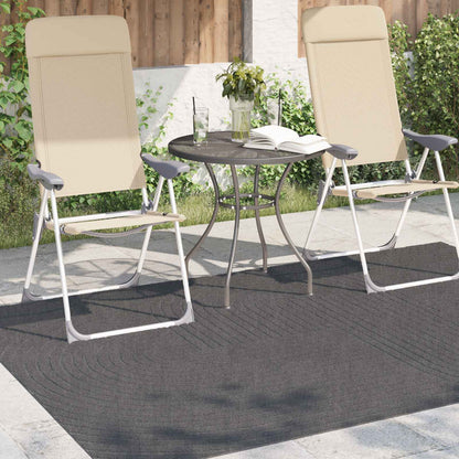 vidaXL Area Rugs Rectangular PALMERAS Anthracite 200 x 140 cm
