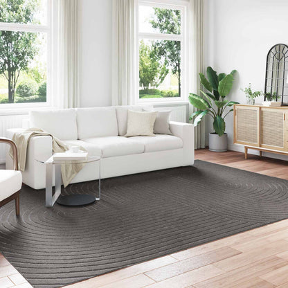 vidaXL Area Rugs Rectangular PALMERAS Anthracite 280 x 200 cm