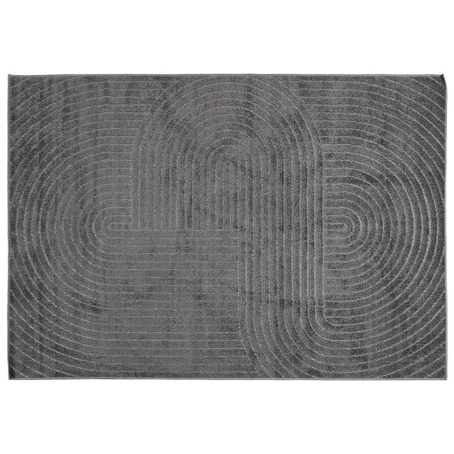 vidaXL Area Rugs Rectangular PALMERAS Anthracite 280 x 200 cm