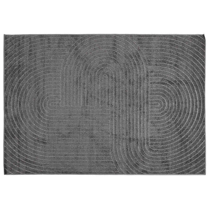 vidaXL Area Rugs Rectangular PALMERAS Anthracite 280 x 200 cm