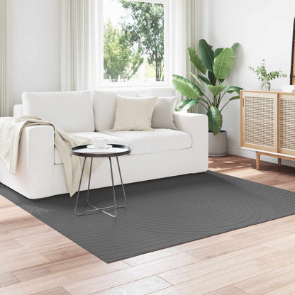 vidaXL Area Rugs Square PALMERAS Anthracite 200 x 200 cm Polyester