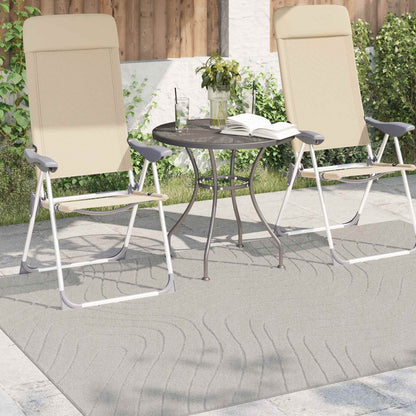 vidaXL Area Rugs Rectangular PALMERAS Cream 170 x 120 cm Polyester